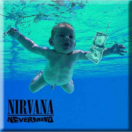 Picture of Nirvana Fridge Magnet: Never Mind