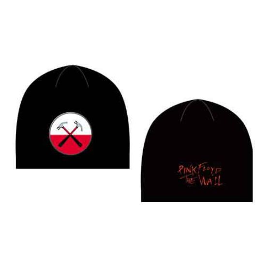 Picture of Pink Floyd Unisex Beanie Hat: The Wall Hammers Logo