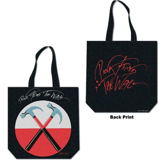 Picture of Pink Floyd The Wall Cotton Tote Bag: Hammers Back Print