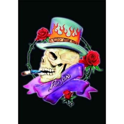 Picture of Poison Postcard: Skull (Standard)