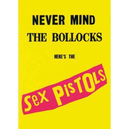 Picture of The Sex Pistols Postcard: Never Mind the Bollocks