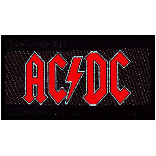 Picture of AC/DC Woven Patch: Red Logo (Standard)