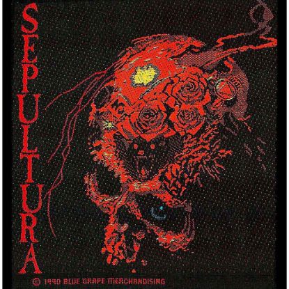 Picture of Sepultura Woven Patch: Beneath the Remains (Standard)