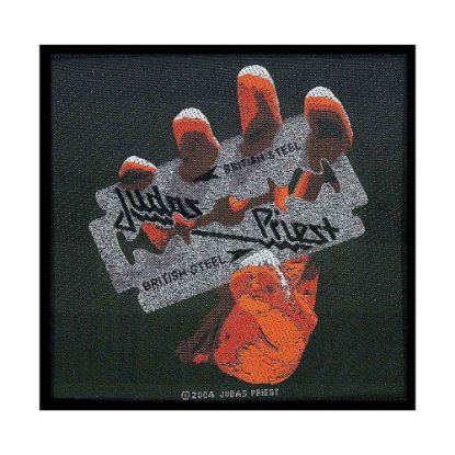 Picture of Judas Priest Woven Patch: British Steel (Standard)