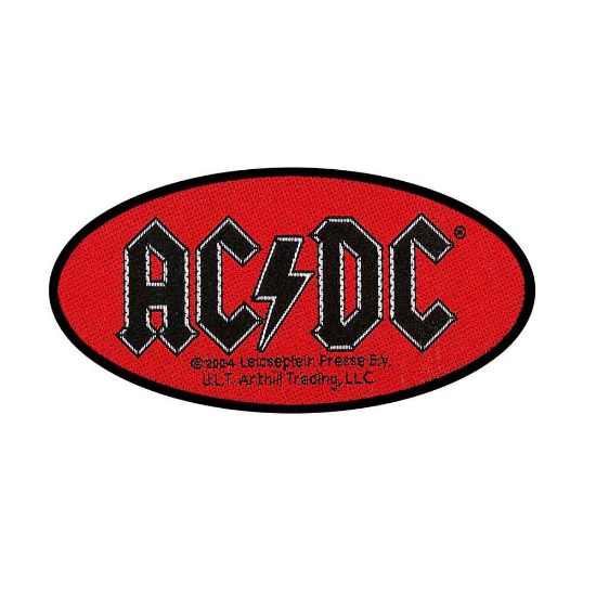 Picture of AC/DC Woven Patch: Oval Logo (Standard)