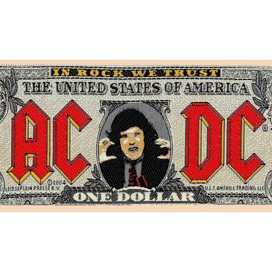 Picture of AC/DC Woven Patch: Bank Note (Standard)