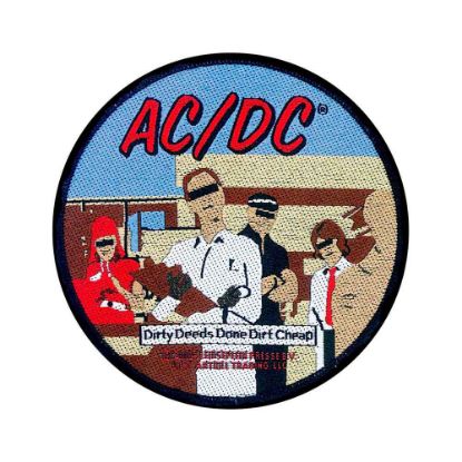 Picture of AC/DC Woven Patch: Dirty Deeds (Standard)