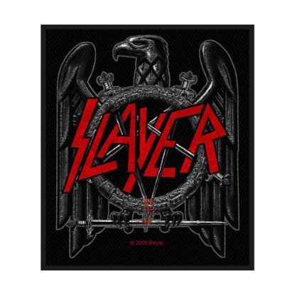 Picture of Slayer Woven Patch: Black Eagle (Standard)