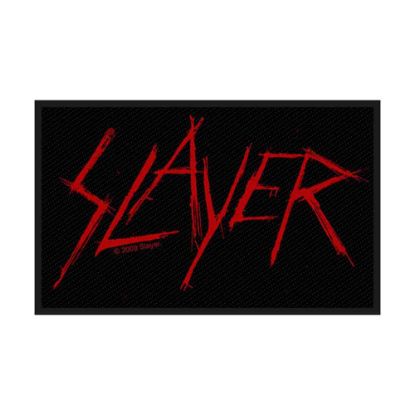 Picture of Slayer Woven Patch: Scratched Logo (Standard)
