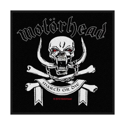 Picture of Motorhead Woven Patch: March Or Die (Standard)
