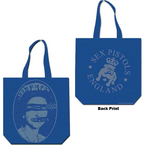 Picture of The Sex Pistols Cotton Tote Bag: God Save the Queen (Back Print)