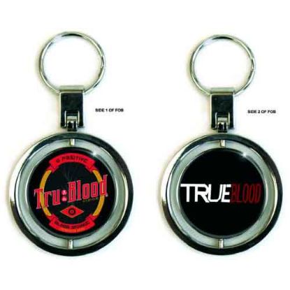 Picture of True Blood Keychain: Bottle Label (Spinner)