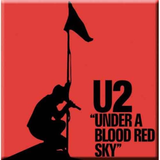 Picture of U2 Fridge Magnet: Under a Blood Red Sky