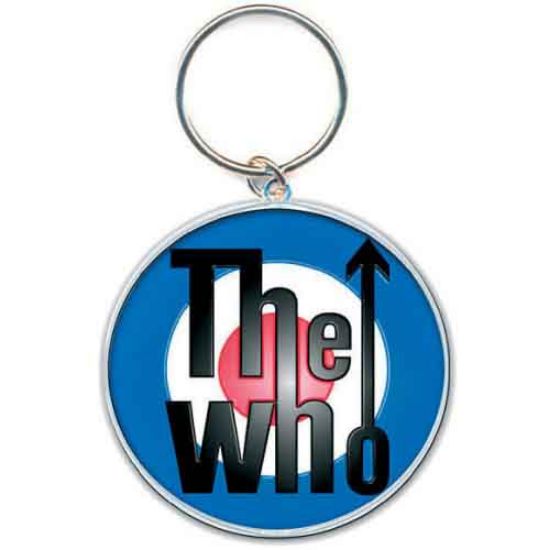 Picture of The Who Keychain: Target Logo (Enamel In-fill)