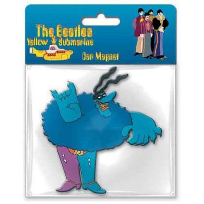 Picture of The Beatles Rubber Magnet: Yellow Submarine Chief Blue Meanie