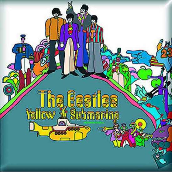 Picture of The Beatles Fridge Magnet: Yellow Submarine Album