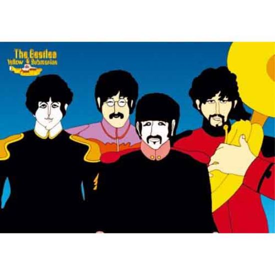 Picture of The Beatles Postcard: Yellow Submarine Band 2 (Standard)