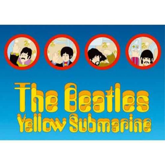 Picture of The Beatles Postcard: Yellow Submarine Portholes (Standard)