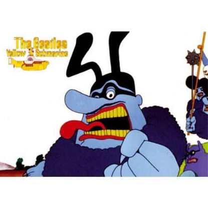 Picture of The Beatles Postcard: Yellow Submarine Big Blue Meanie (Standard)