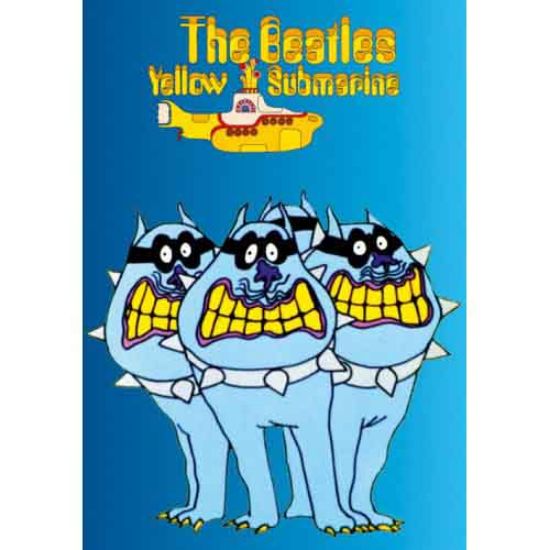 Picture of The Beatles Postcard: Yellow Submarine Bull Dogs (Standard)