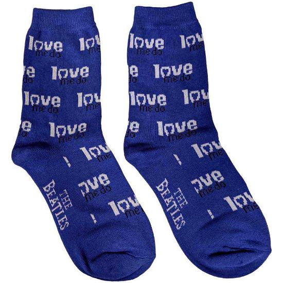 Picture of The Beatles Unisex Ankle Socks: Love Me Do (UK Size 7 - 11)