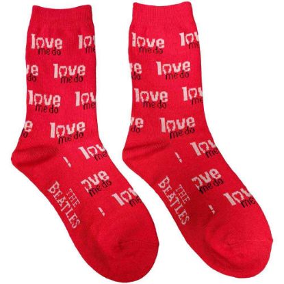 Picture of The Beatles Unisex Ankle Socks: Love Me Do (UK Size 7 - 11)