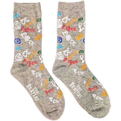 Picture of The Beatles Unisex Ankle Socks: Love (UK Size 7 - 11)