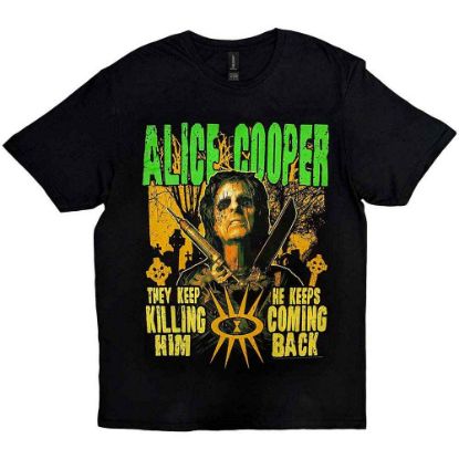 Picture of Alice Cooper Unisex T-Shirt: Graveyard