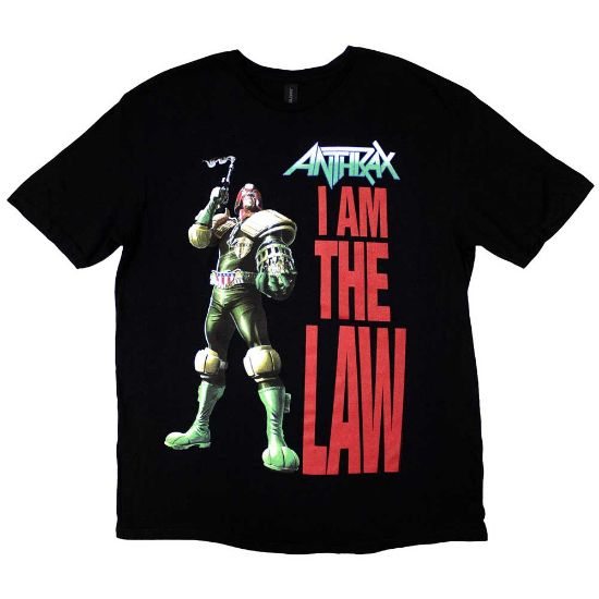 Picture of Anthrax Unisex T-Shirt: I am the Law