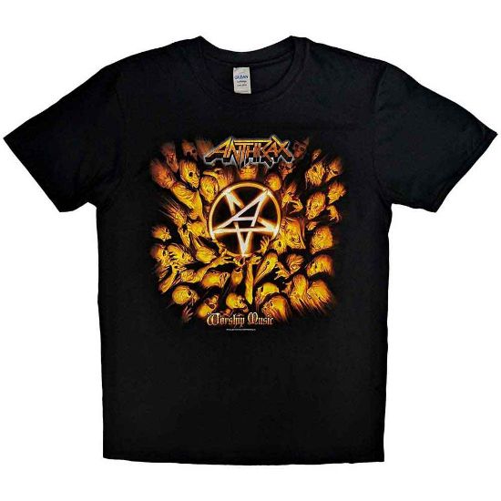 Picture of Anthrax Unisex T-Shirt: Worship Music