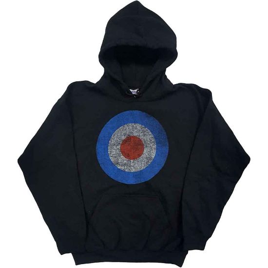 Picture of The Who Unisex Pullover Hoodie: Target Distressed (Small)