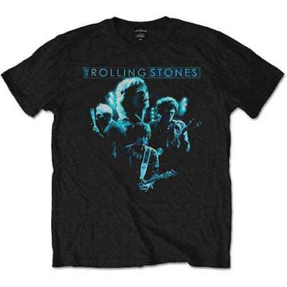 Picture of The Rolling Stones Unisex T-Shirt: Band Glow