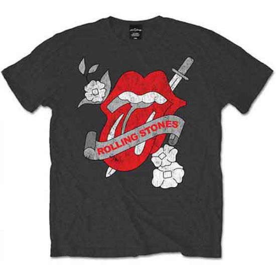 Picture of The Rolling Stones Unisex T-Shirt: Vintage Tattoo