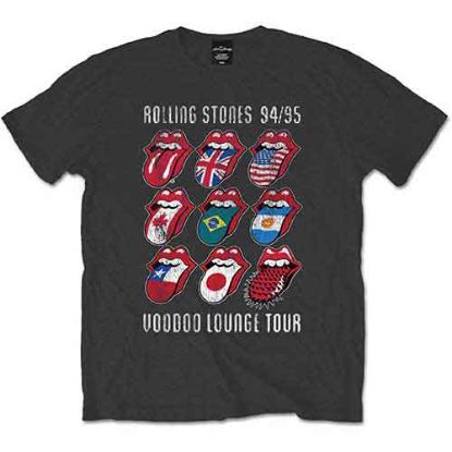 Picture of The Rolling Stones Unisex T-Shirt: Voodoo Lounge Tongues