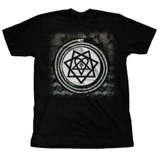 Picture of HIM Unisex T-Shirt: Album Symbols