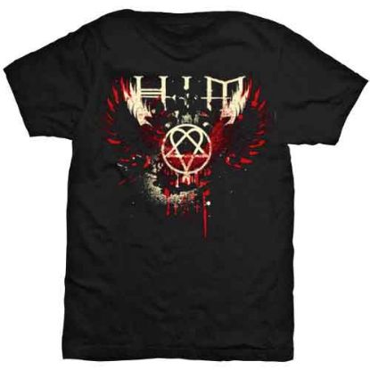 Picture of HIM Unisex T-Shirt: Wings Splatter