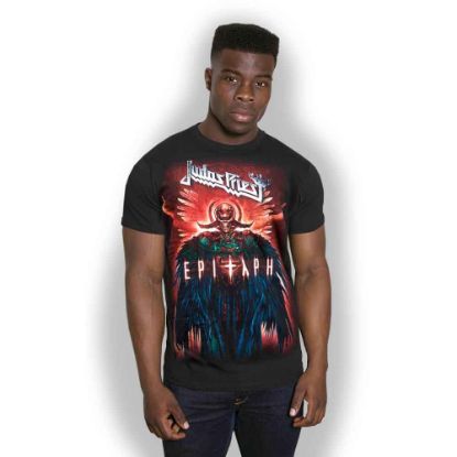 Picture of Judas Priest Unisex T-Shirt: Epitaph Jumbo