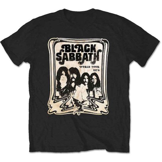 Picture of Black Sabbath Unisex T-Shirt: World Tour 1978
