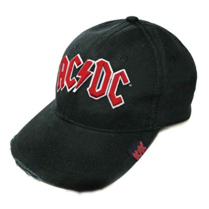 Picture of AC/DC Unisex Baseball Cap: Red Logo