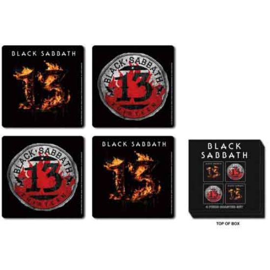 Picture of Black Sabbath Coaster Set: 13