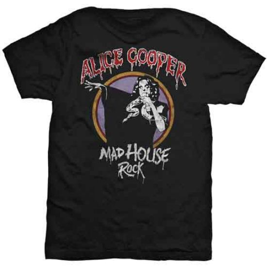 Picture of Alice Cooper Unisex T-Shirt: Mad House Rock