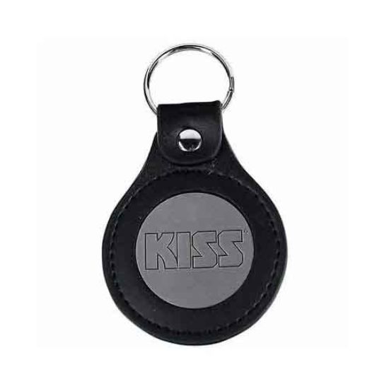 Picture of KISS Keychain: Logo (Leather Fob)