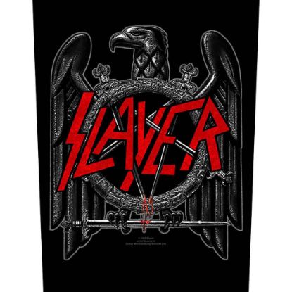 Picture of Slayer Back Patch: Black Eagle