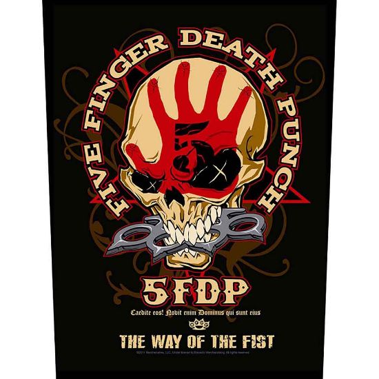 Picture of Five Finger Death Punch Back Patch: Way Of The Fist