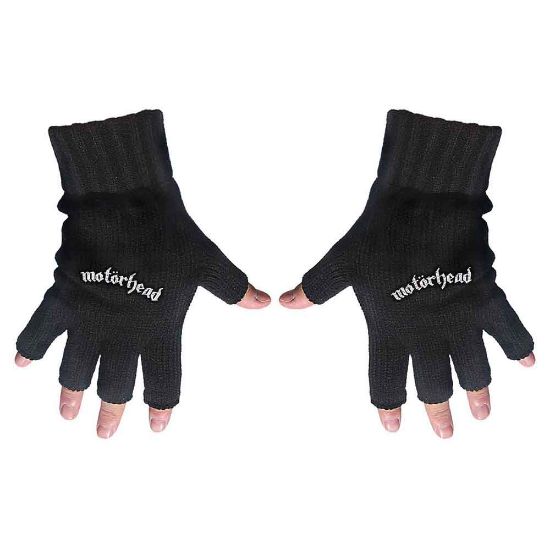 Picture of Motorhead Unisex Fingerless Gloves: Logo