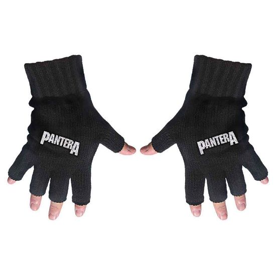 Picture of Pantera Unisex Fingerless Gloves: Logo