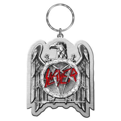 Picture of Slayer Keychain: Eagle (Enamel In-Fill)