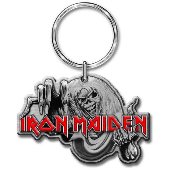 Picture of Iron Maiden Keychain: Number Of The Beast (Enamel In-Fill)