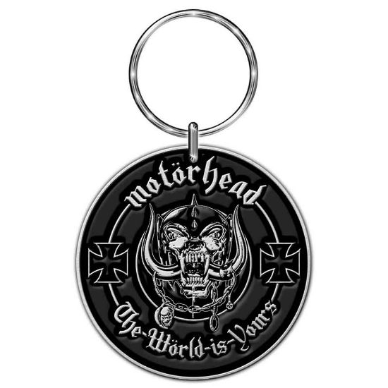 Picture of Motorhead Keychain: The World Is Yours (Enamel In-Fill)