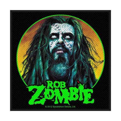 Picture of Rob Zombie Woven Patch: Zombie Face (Standard)
